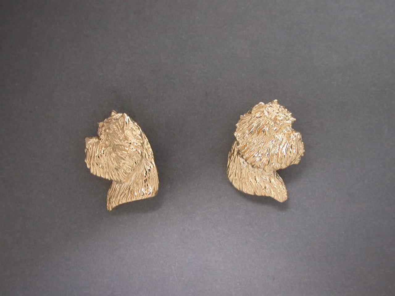 West Highland Terrier Earrings Head L & R