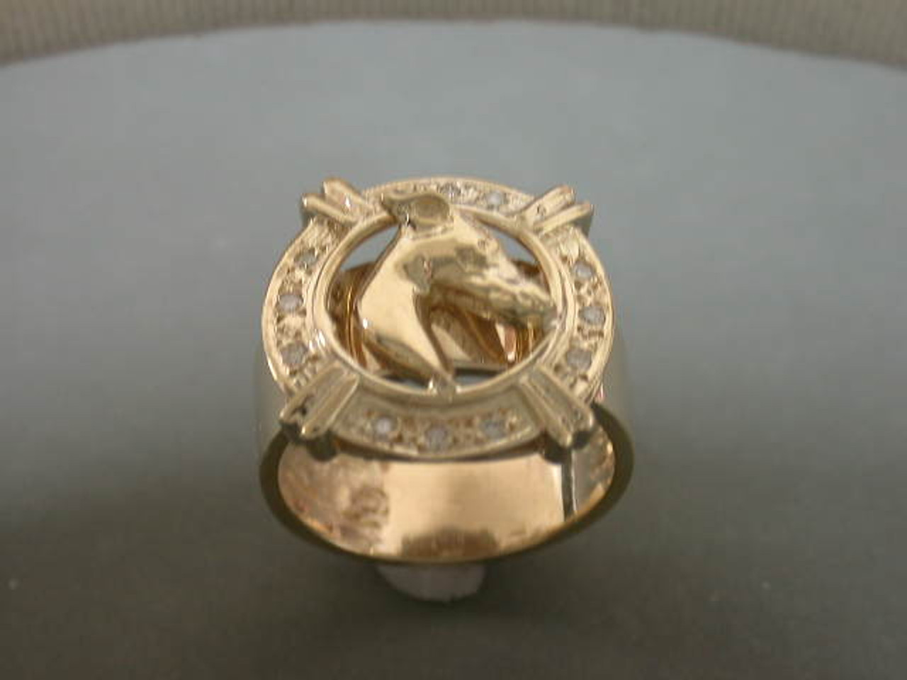 Ring Frame Coin With Whippet