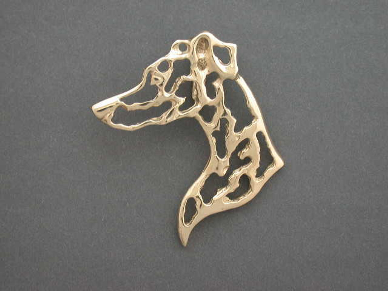 Whippet Head Cutout Sm L Pendant