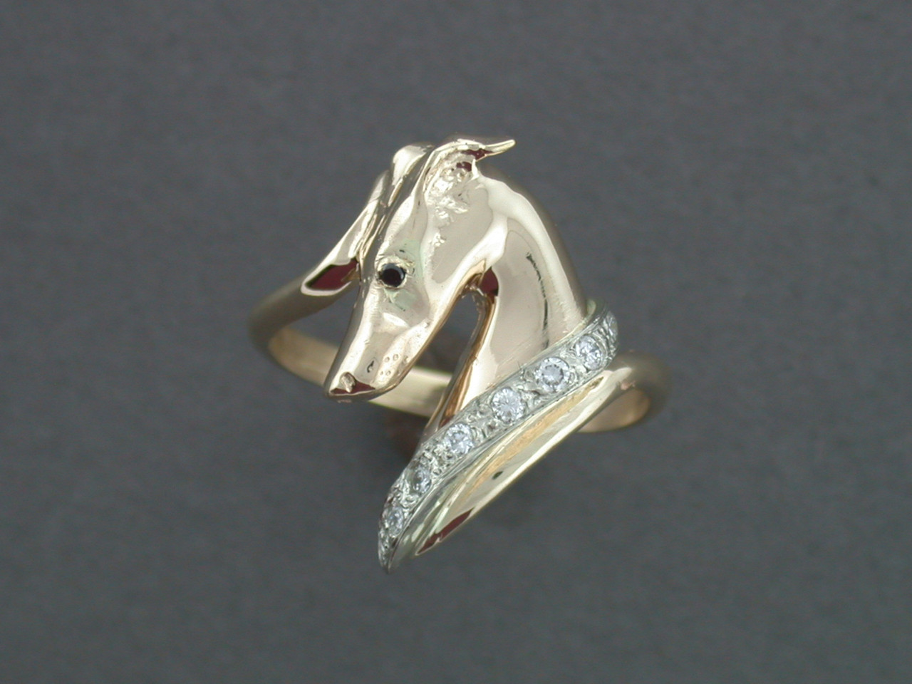 Whippet Ring Split With Collar