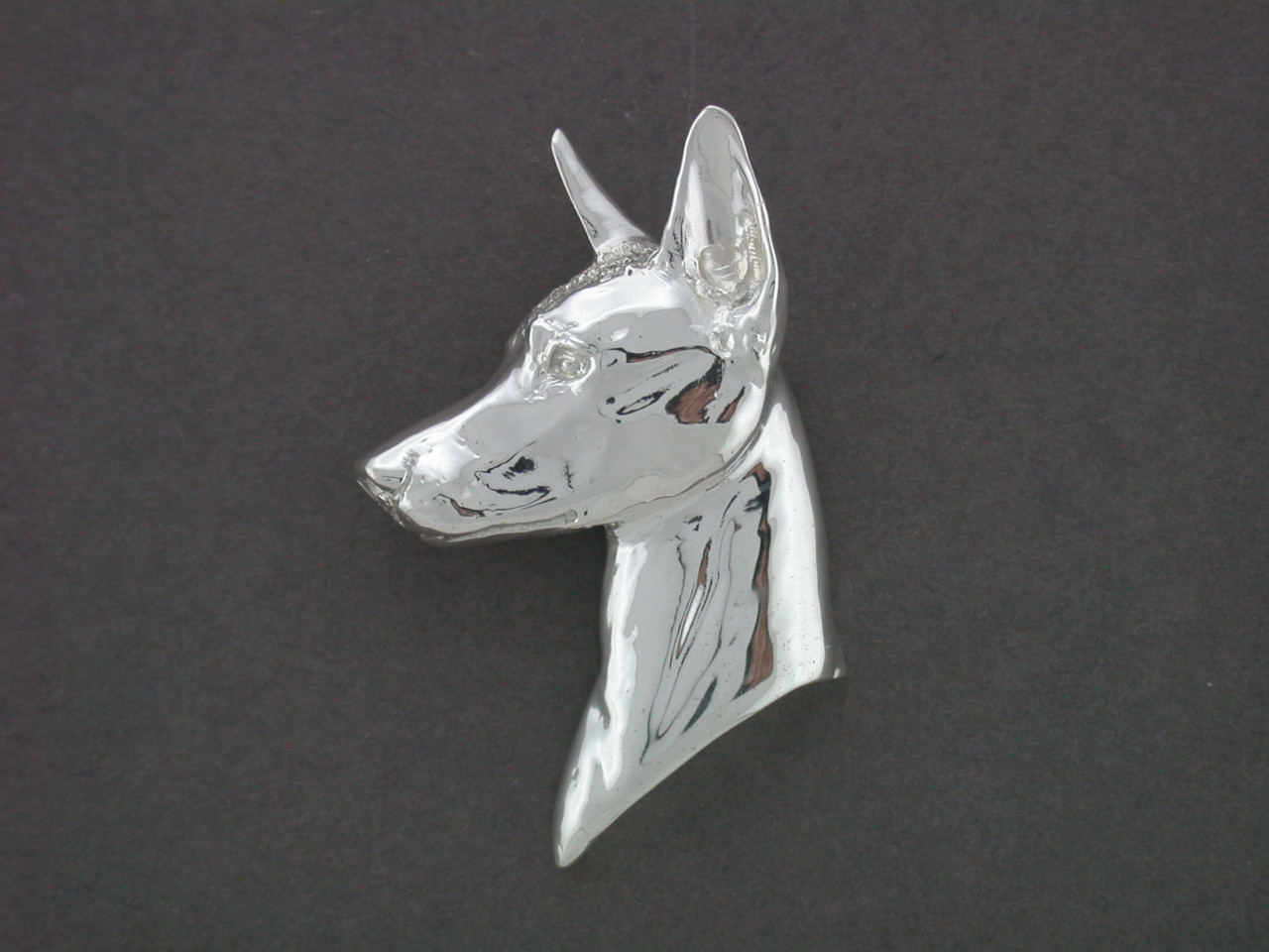 Xoloitzcuinti Head Lrg L Pendant