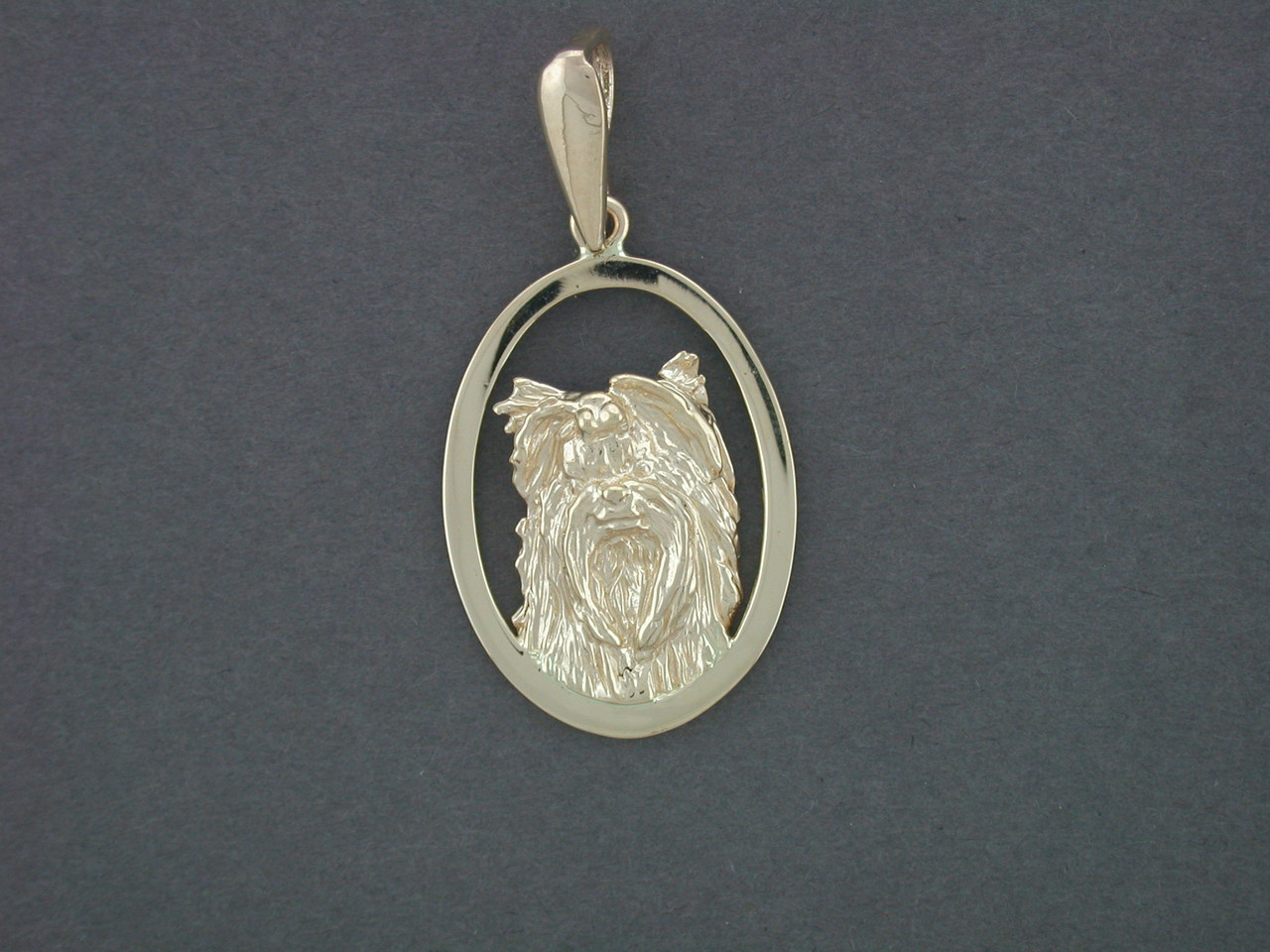 Frame Five Five With Yorkshire Terrier Pendant