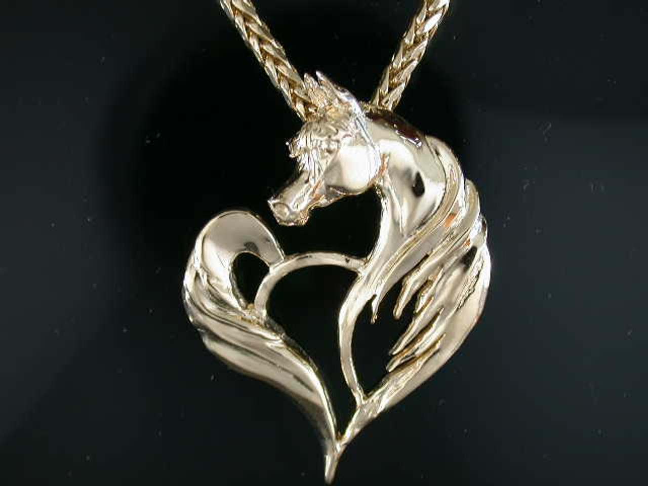 Arabian Horse Cutout Pendant