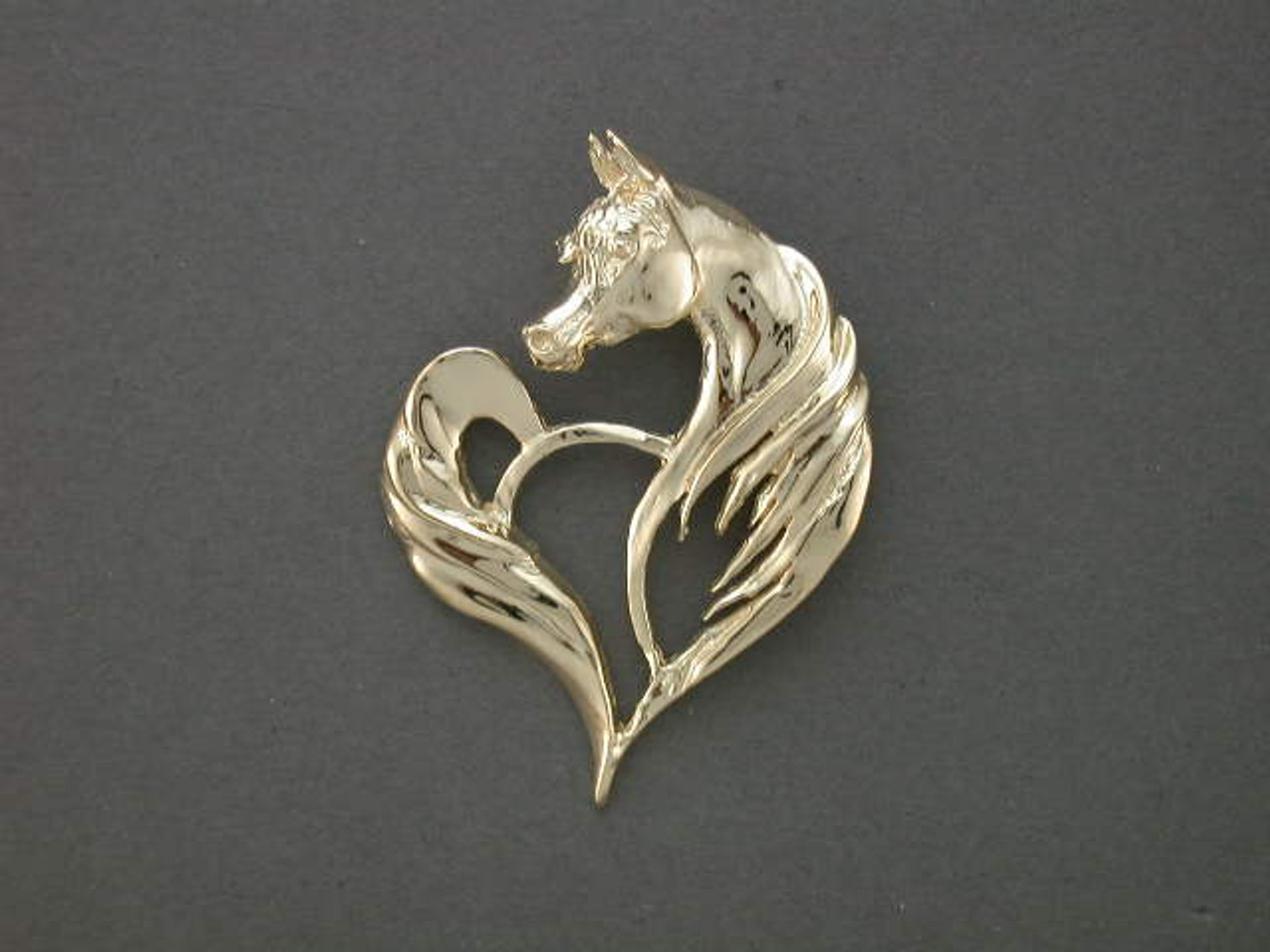 Arabian Horse Cutout Pendant
