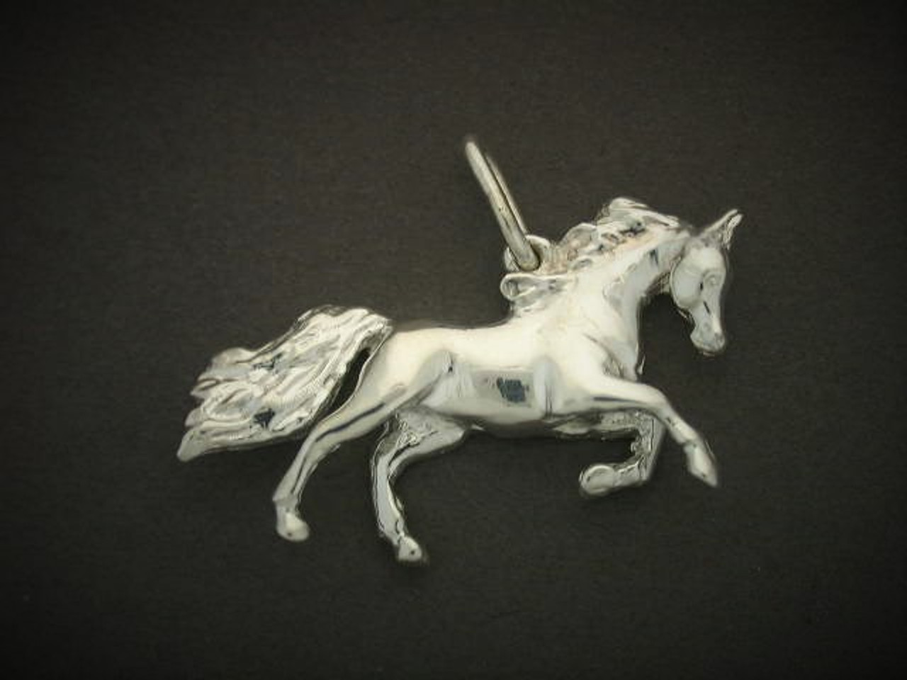 Arabian Horse Full Body Running Med R Pendant