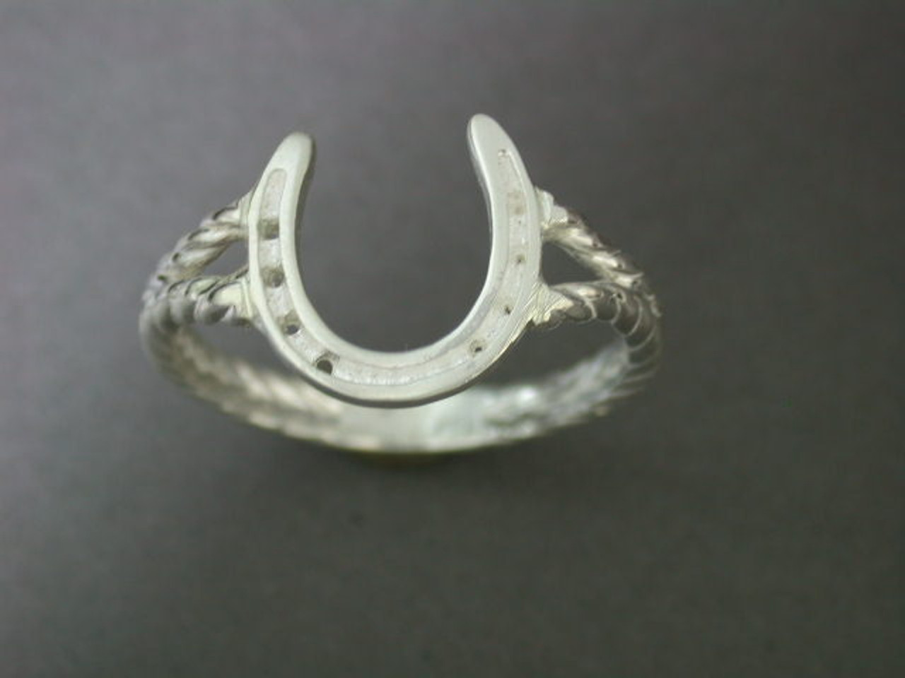 Ring Split Robe With Horse Shoe Ring
