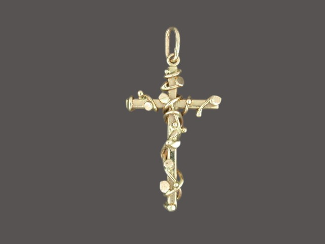 Cross Vine Custom Pendant