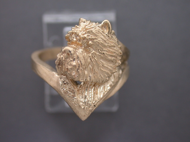 West Highland Terrier Ring Head Split Pendant