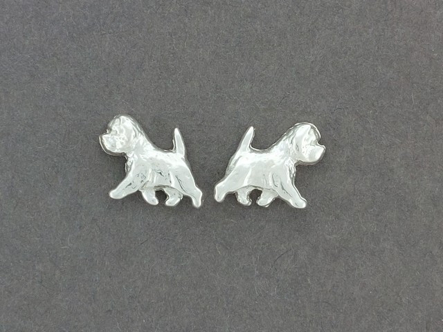West Highland Terrier Earrings Fb X Sm Pendant