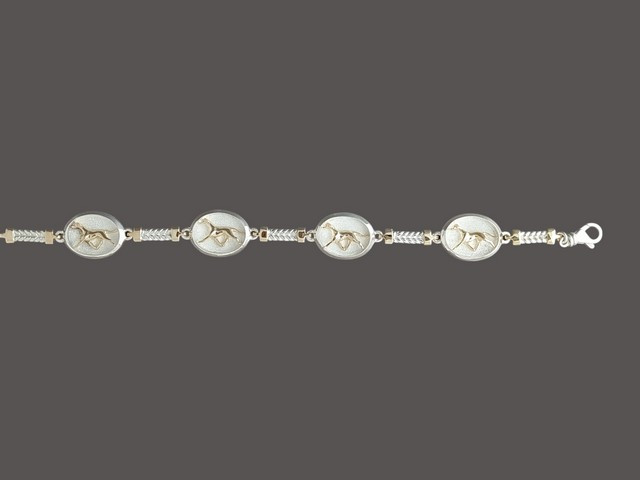 Bracelet Lin Oval With Whippet