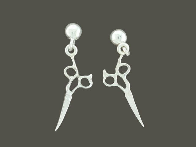 Scissors Curve Dangle Pendant