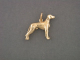 Rhodesian Ridgeback Items Rhodesian Ridgeback Full Body Med R Pendant - Originals by Omar