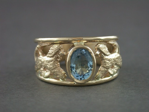 Ring Insert C Band With Afghan Hound