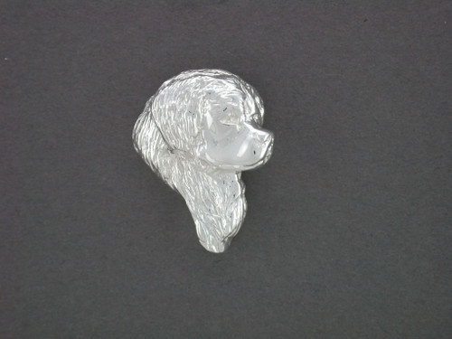 Tibetan Mastiff Head Med R Pendant