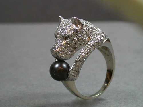 Dogo Argentino Ring W Diamond