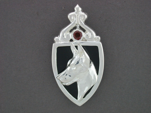 Frame Flech Lrg With Belgian Malinois Pendant