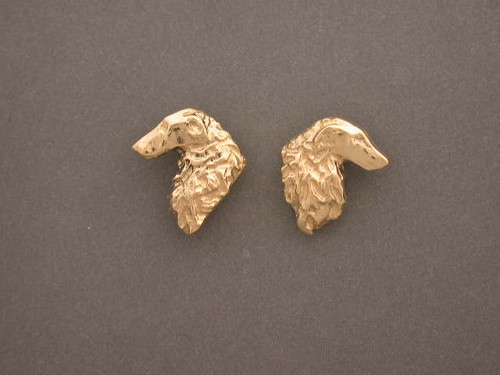 Borzoi Earrings Sm L & R