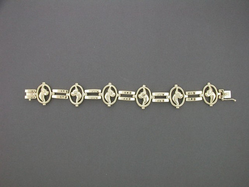 Bracelet Oval Link With Boxer