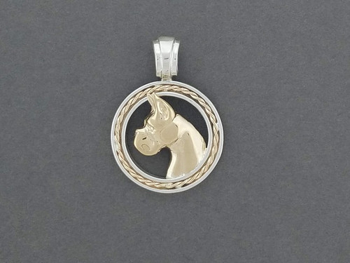 Frame Circle With Robe And Boxer Pendant