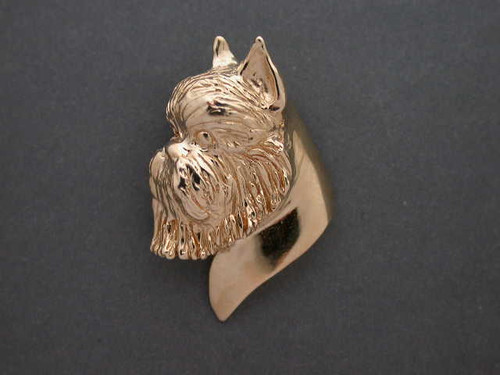 Brussel Griffon Head L 908R Pendant