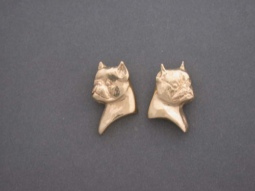 Brussels Griffon Head L & R Earrings