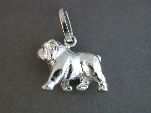 Bulldog Full Body 3D Sm. Pendant