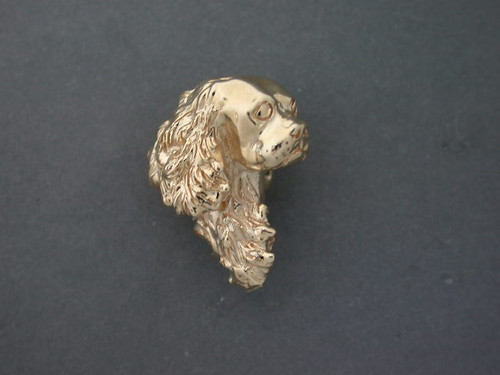 Cavalier King Charles Head Dome R Pendant