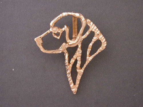 Chesapeake Bay Retriever Head Cutout Med. L Pendant