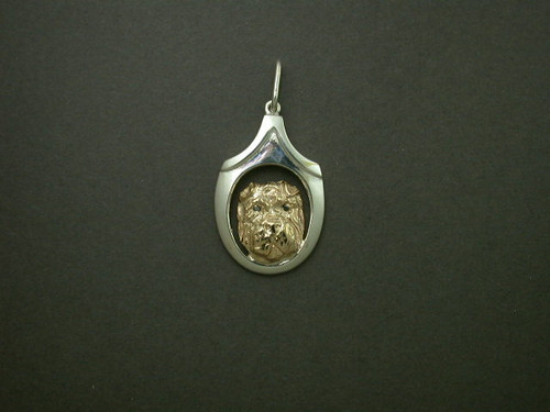 Frame Shovel Chinese Shar-Pei Pendant