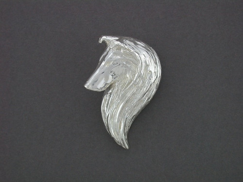 Collie Head Lrg L Pendant