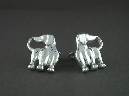 Cufflink With Dachshund