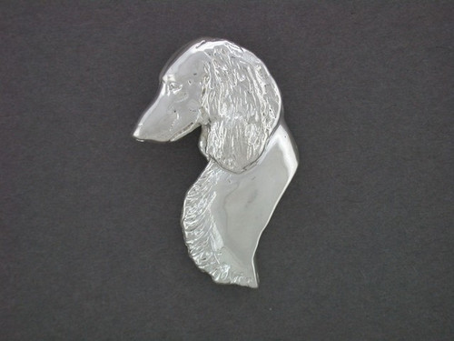 Dachshund Head Lrg L Pendant