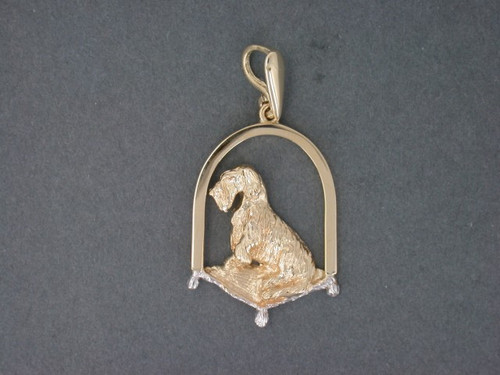 Frame Arch W Dachshund Pendant