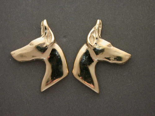 Doberman Earring L&R Med