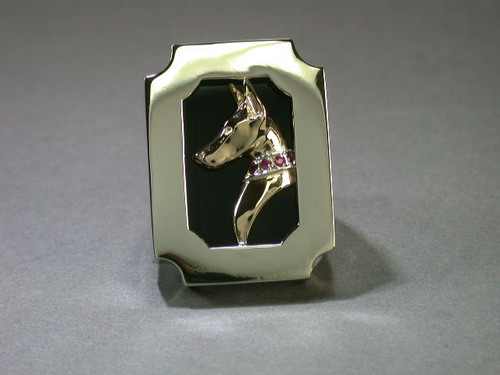 Doberman Ring Custom