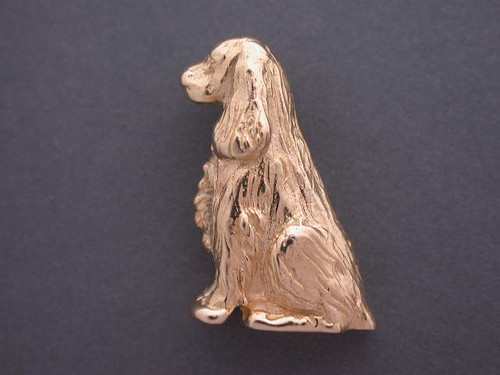 English Springer Spaniel Full Body Sitting Med L Pendant