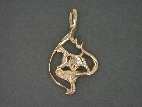 Frame Ornament English Springer Pendant