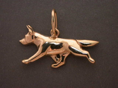 German Shepherd Full Body  X-Sm L Pendant