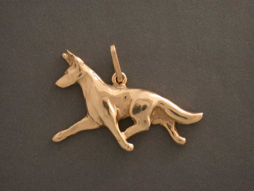 German Shepherd Full Body Gating M L Pendant