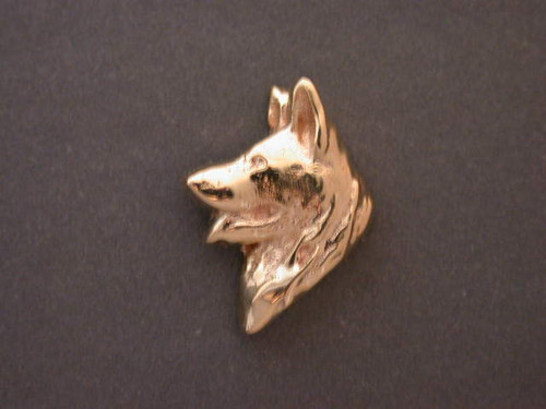 German Shepherd Head X-Sm L Pendant