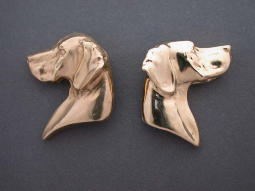 German Shorthair Pointer Head L & R Earrings
