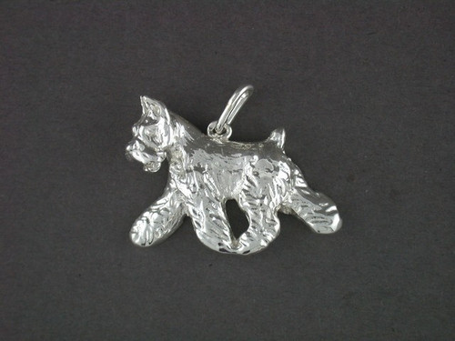 Schnauzer Giant Full Body Med L Pendant