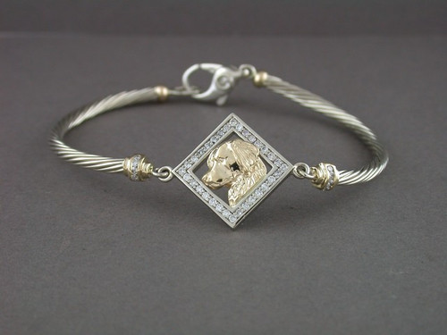 Bracelet Twisted With Golden Retriever