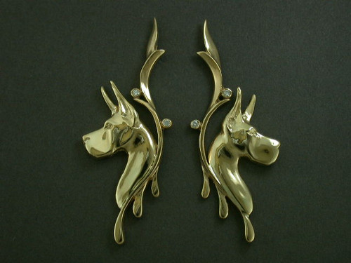 Earring Drip Frame W Dane
