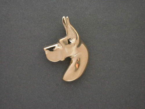 Great Dane Head L For Brac Pendant