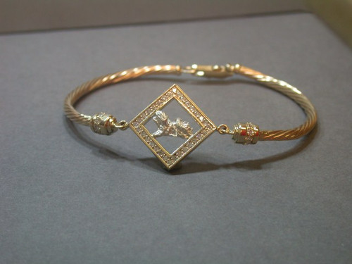 Bracelet Twisted Diamond W Havanese