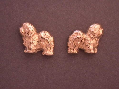 Havanese Earrings L&R