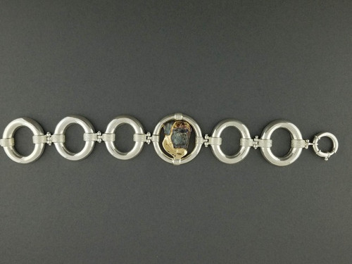 Bracelet Link Oval With English Mastiff