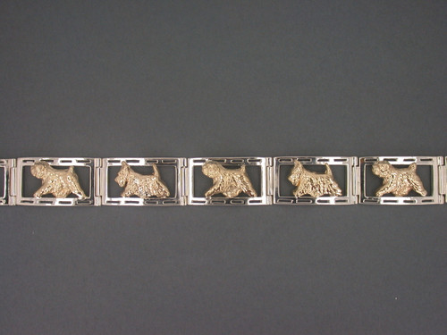 Bracelet Slot Link W Scottish Terrier