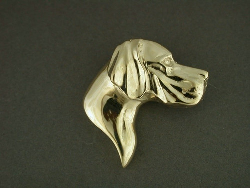 English Pointer Head L Pendant